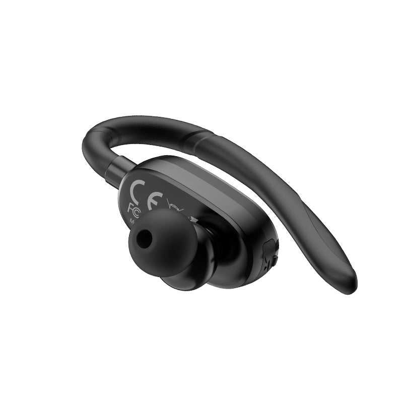 Casque Bluetooth sans fil avec crochet d'oreille unique et micro Casque Bluetooth sans fil avec crochet d'oreille unique et micro